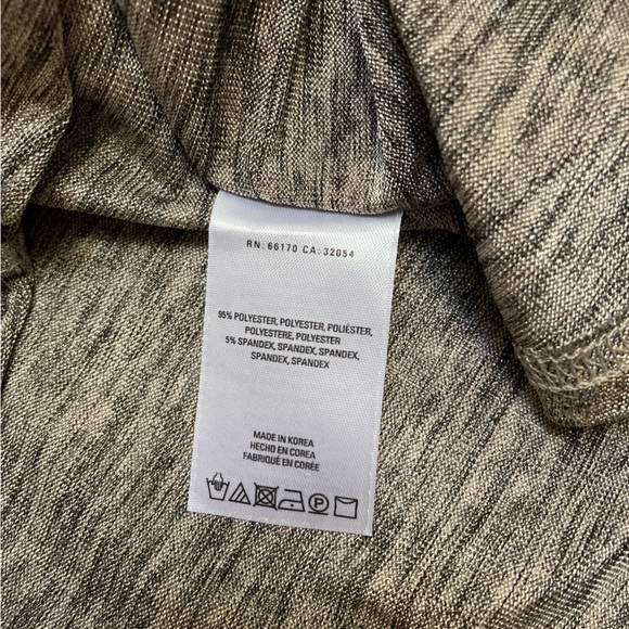 NWT Anthropologie Postmark Mock Neck Metallic Shimmer Sleeveless Top - size XS - Picture 9 of 13